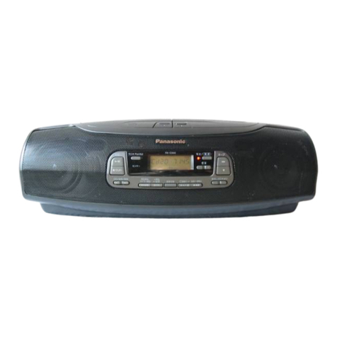Panasonic RX-ES50 User manual