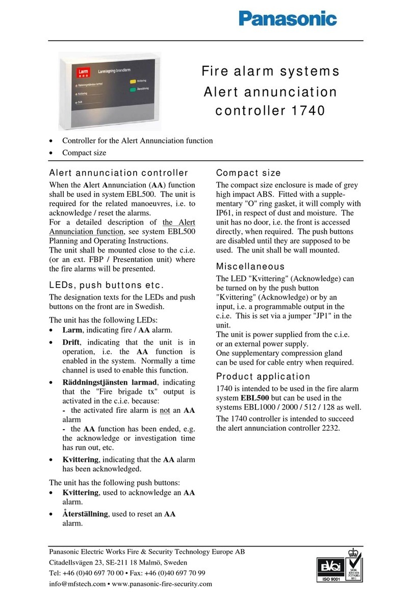 Panasonic 1740 User manual