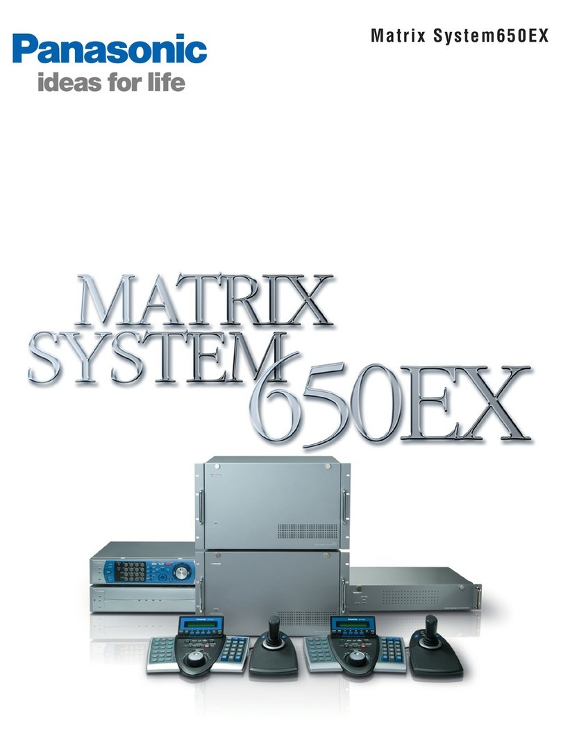 Panasonic System 850 User manual