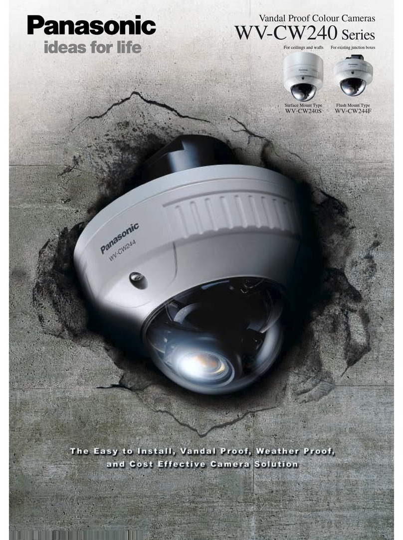 Panasonic WV-CW240S User manual