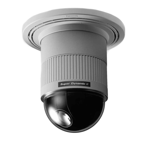 Panasonic WVCS854A - COLOR CCTV CAMERA User manual
