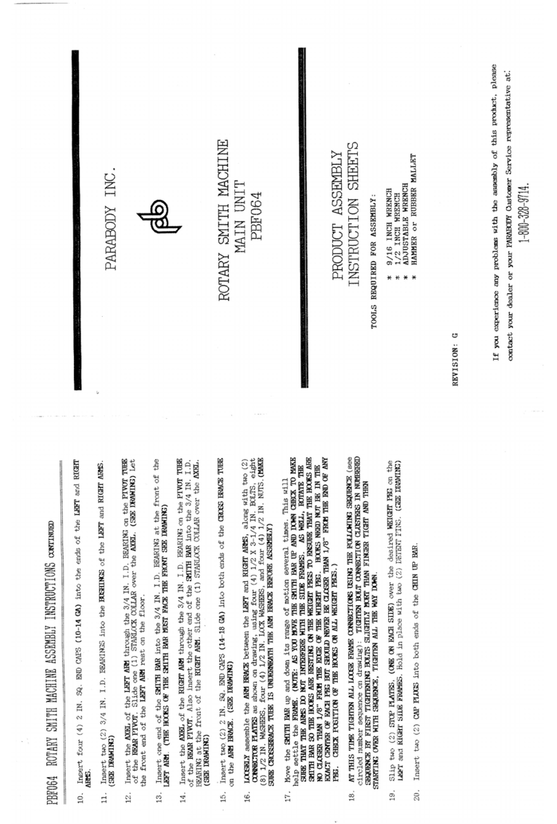 ParaBody PBF064 User manual