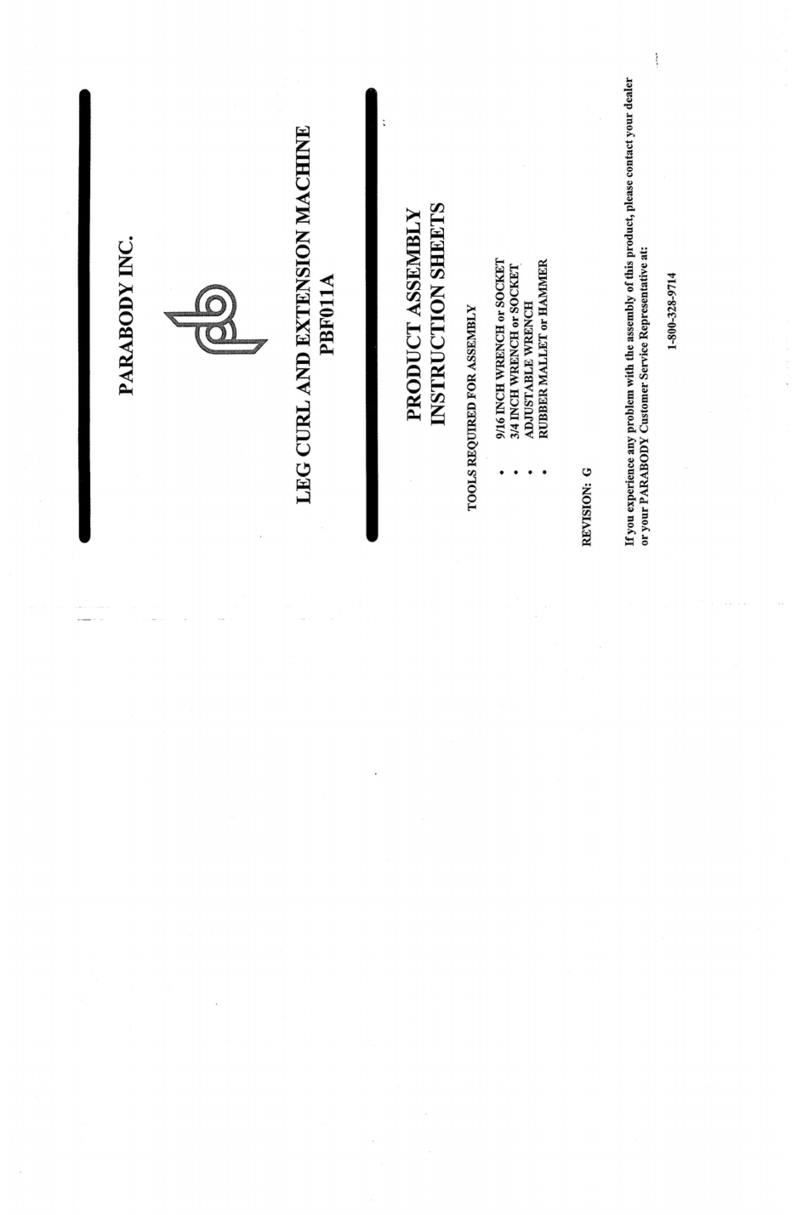 ParaBody PBF011A User manual