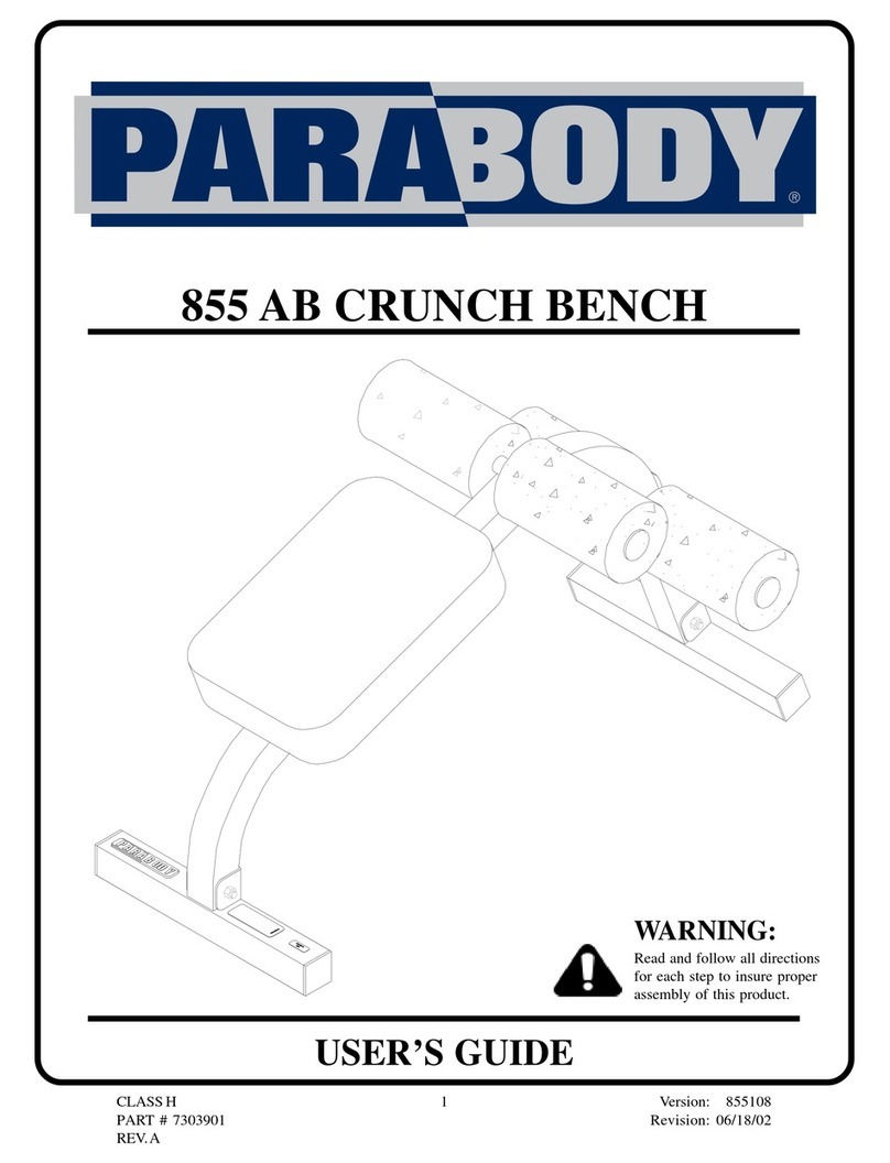 ParaBody Home Guide User manual