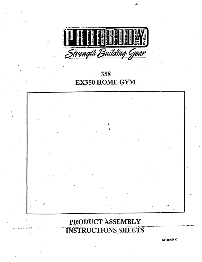 ParaBody ex 350 User manual