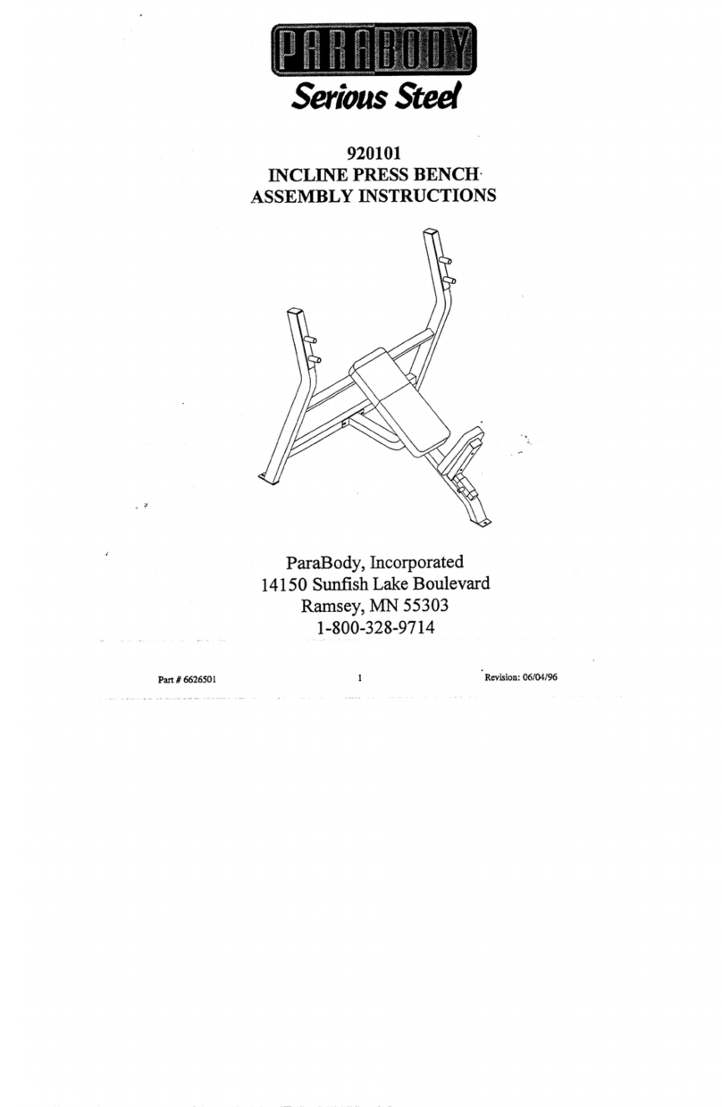 ParaBody 920101 Assembly instructions