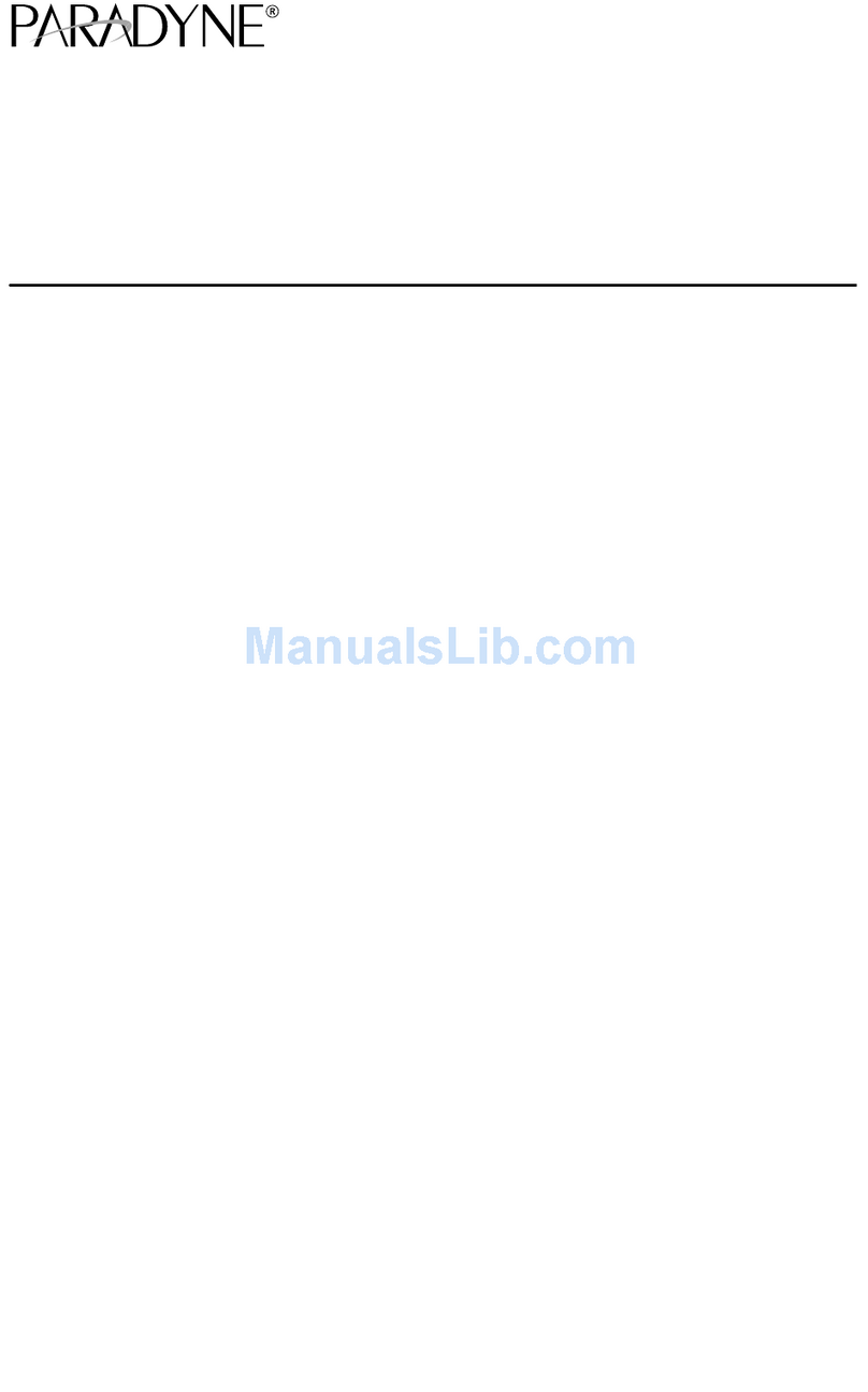 Paradyne 6310 MVLT User manual