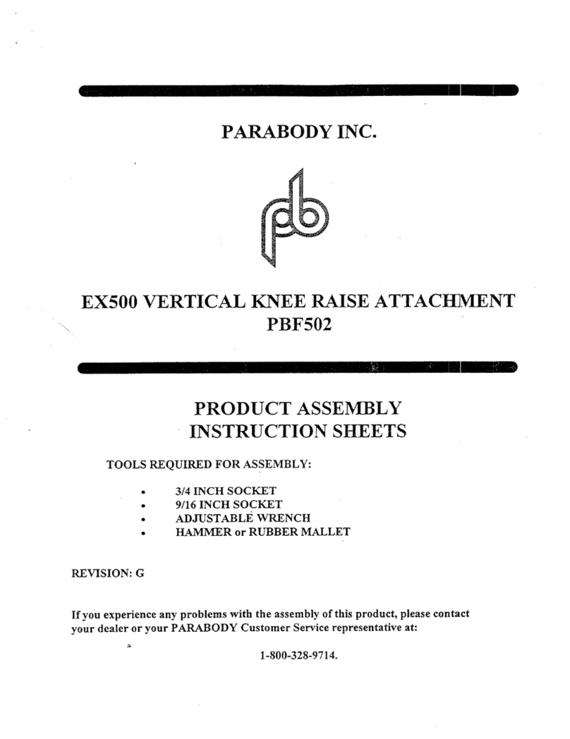 ParaBody PBF502 User manual