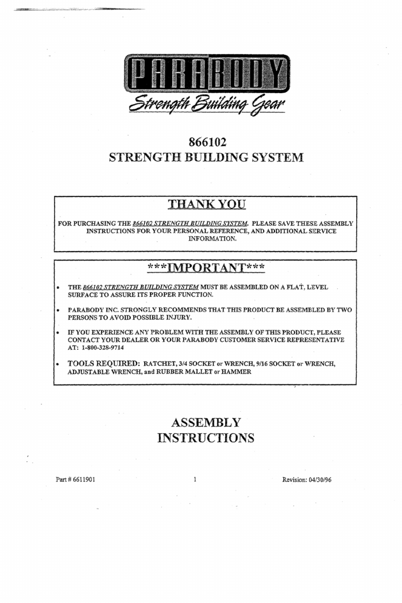 ParaBody 8661O2 User manual