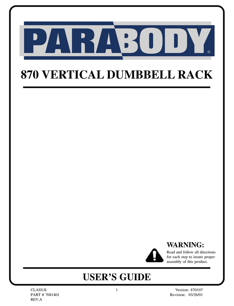 ParaBody 870 user guide