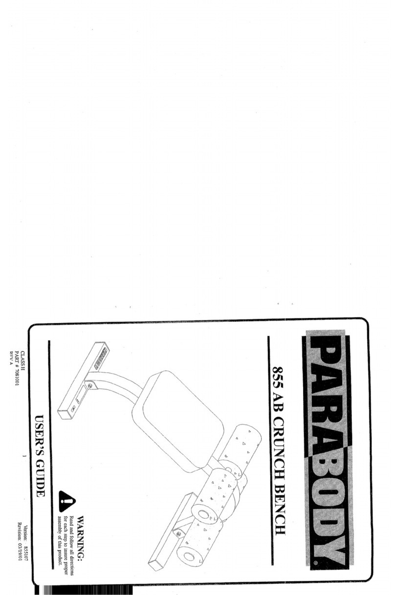 ParaBody 855 user guide