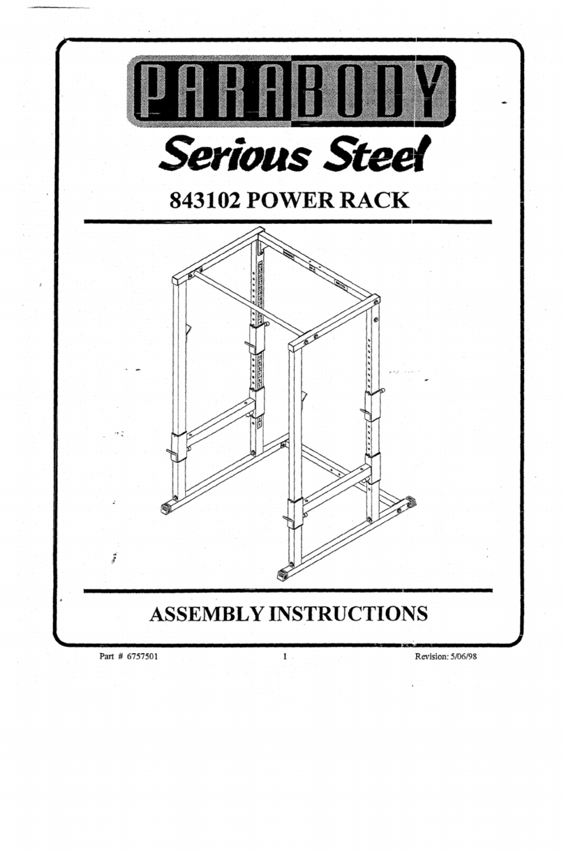 ParaBody 843102 Assembly instructions