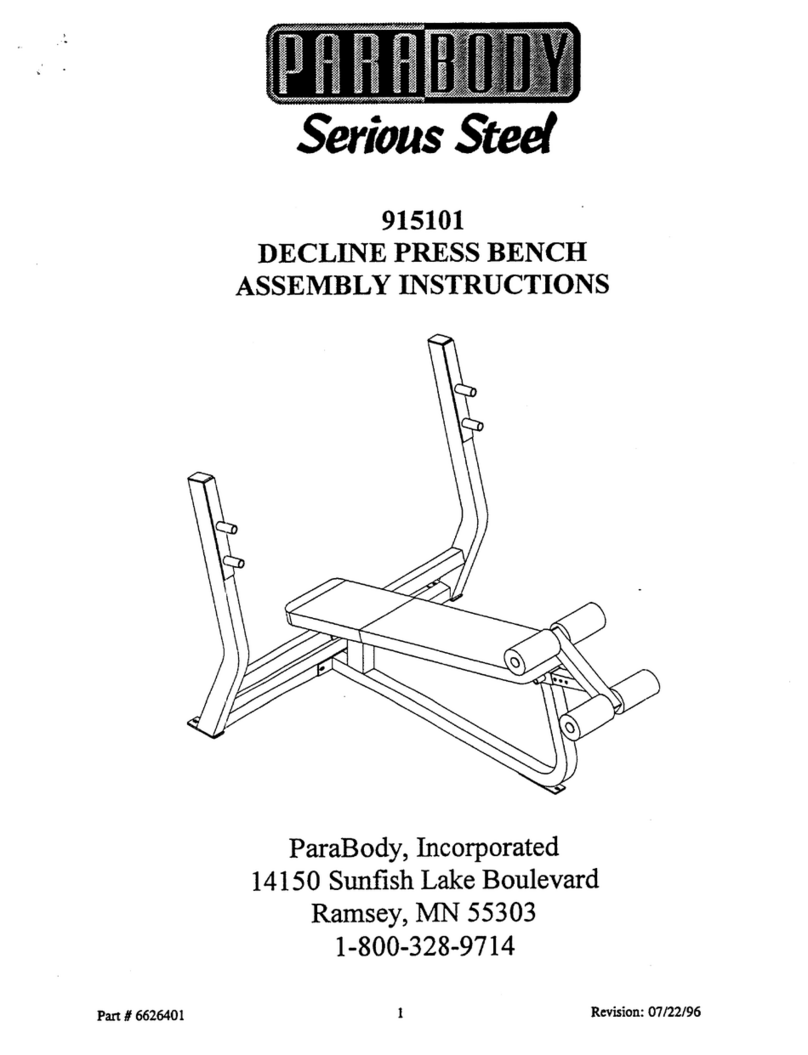 ParaBody 915101 User manual ParaBody 915101 User manual