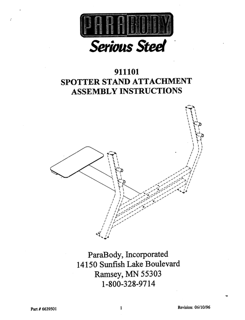 ParaBody 911101 User manual