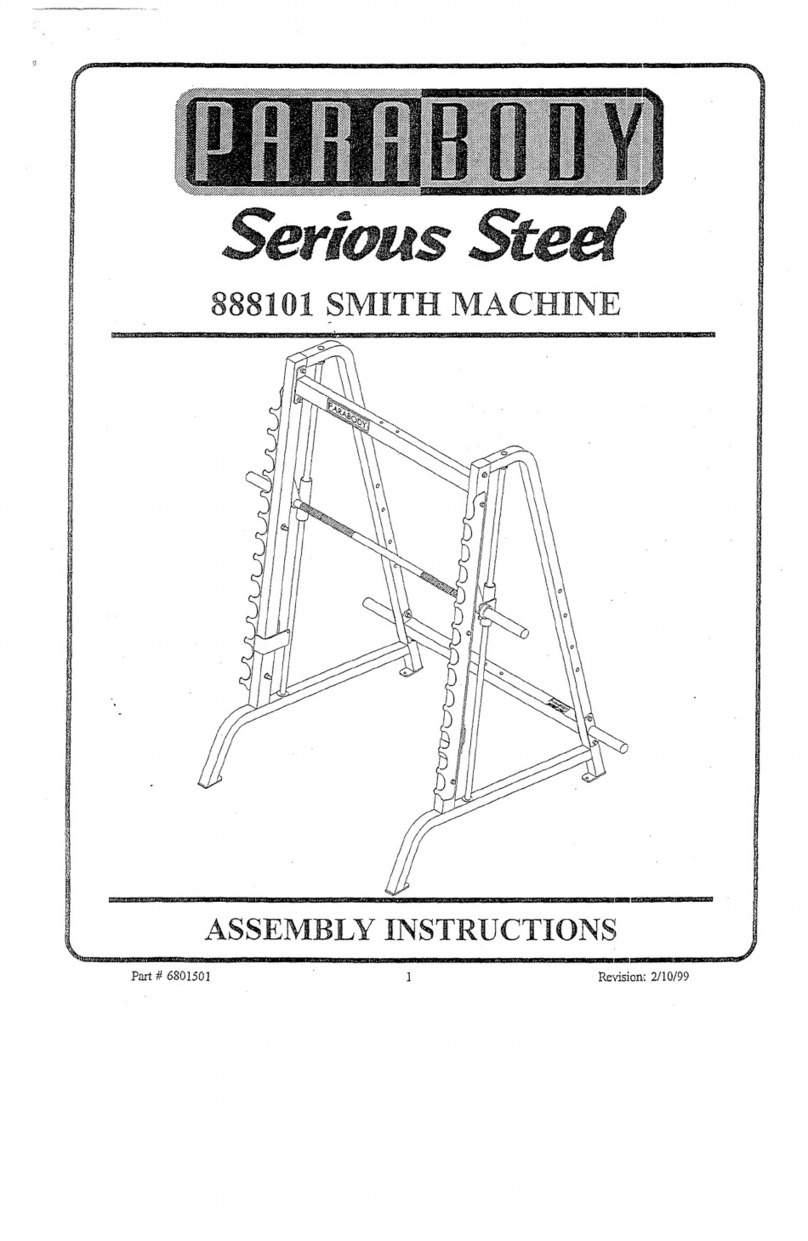 ParaBody 888101 Assembly instructions