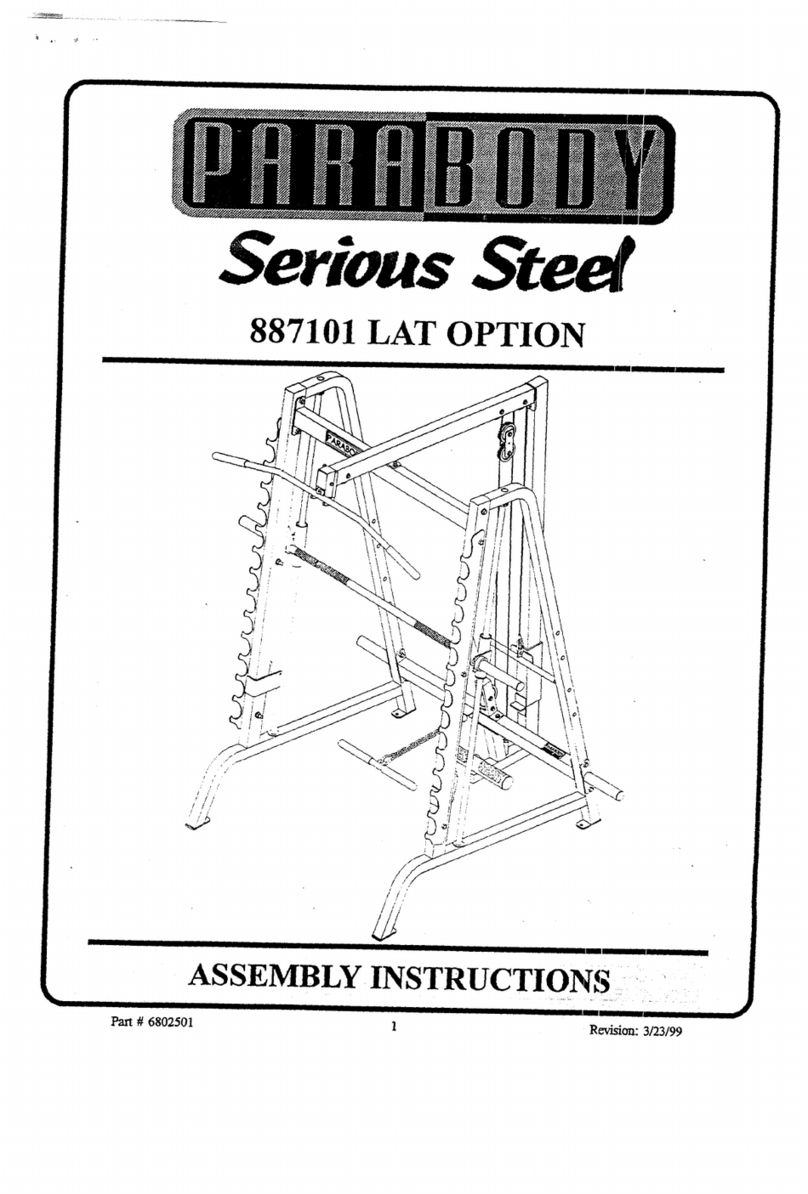 ParaBody 887101 Assembly instruction