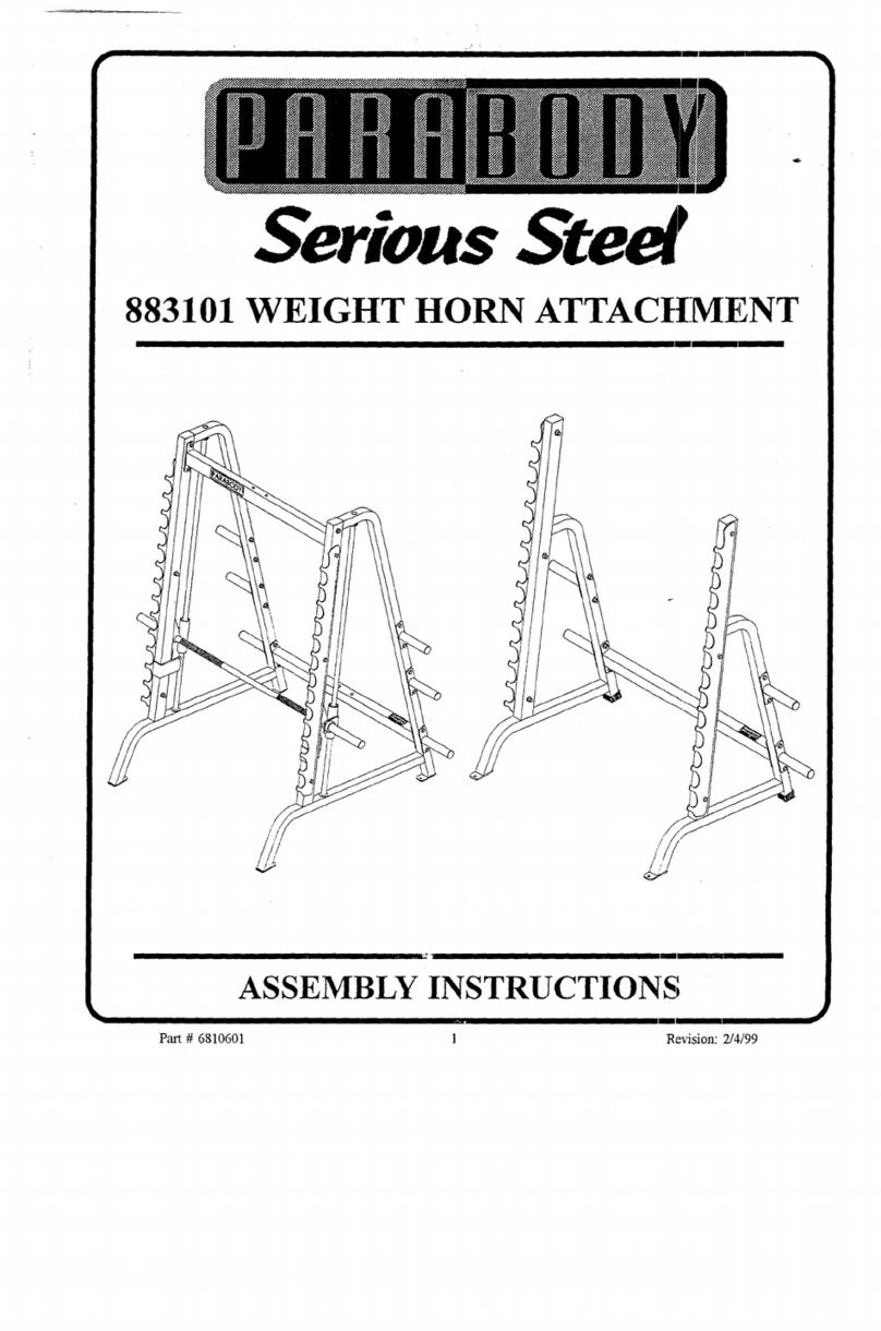 ParaBody 883101 Assembly instructions