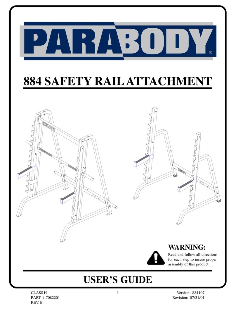 ParaBody 884 User manual