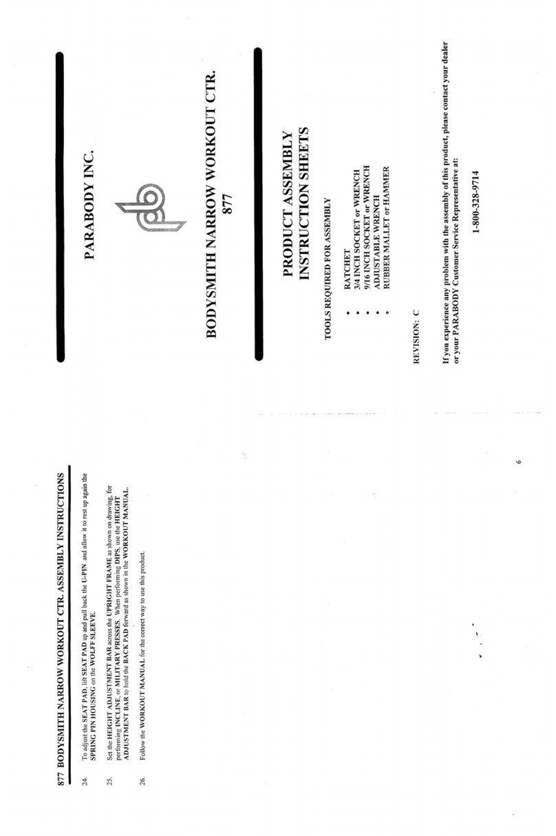 ParaBody 877 Mounting instructions