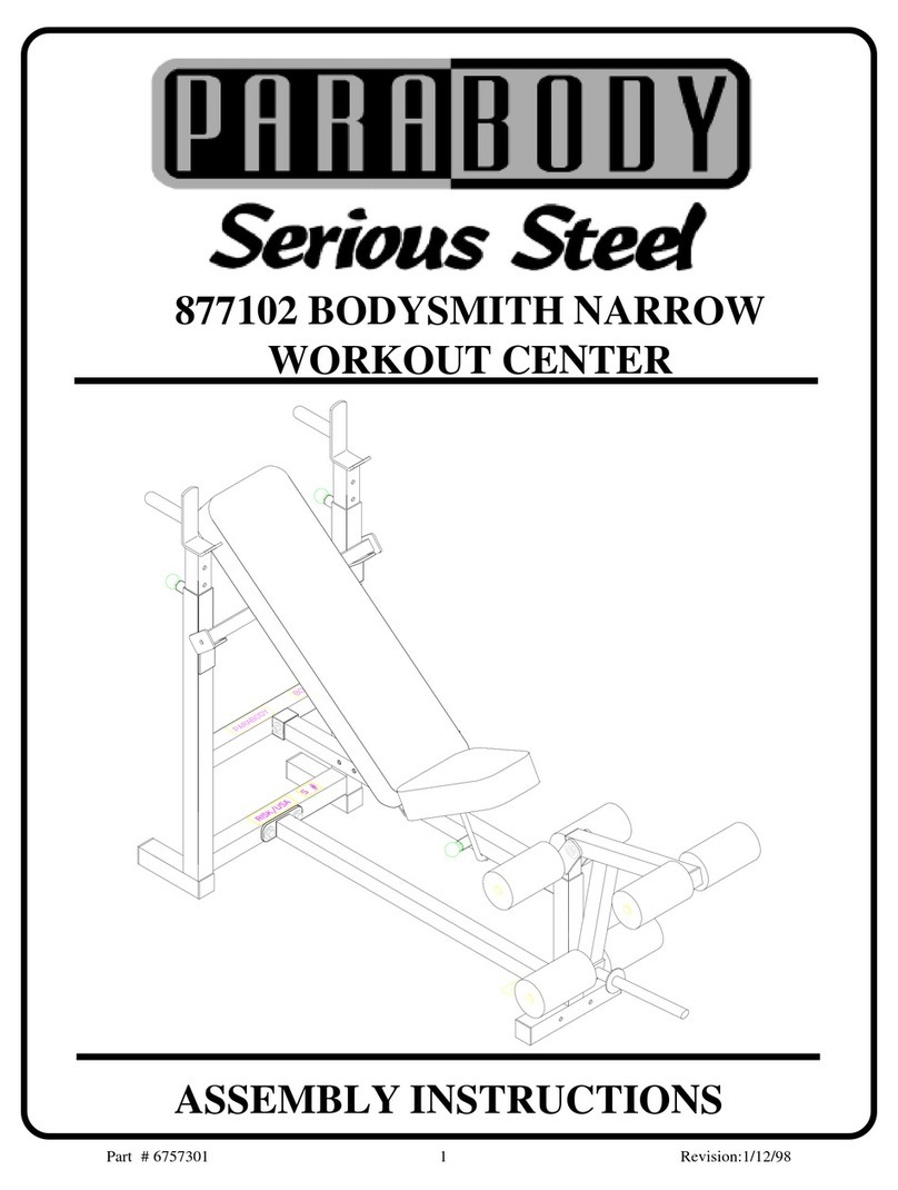ParaBody 877102 Assembly instructions ParaBody 877102 Assembly instructions