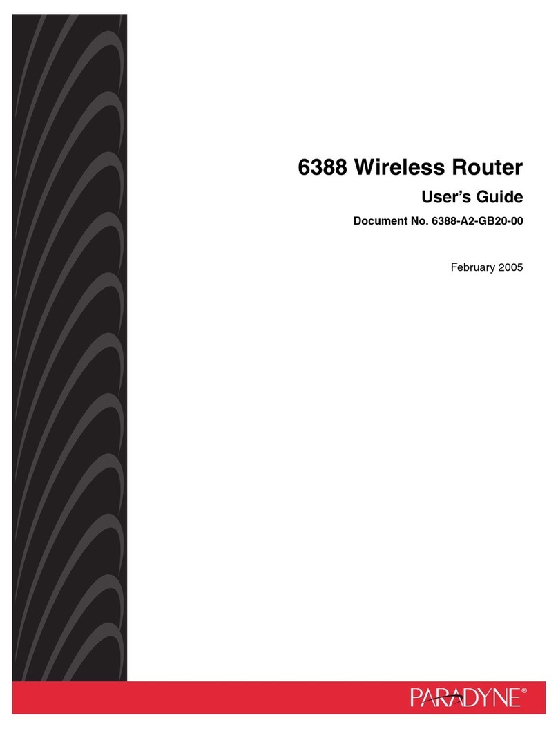 Paradyne 6388 user guide