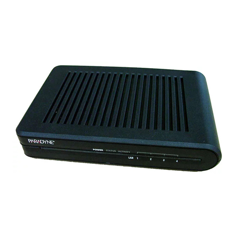 Paradyne 6212-I1 User manual