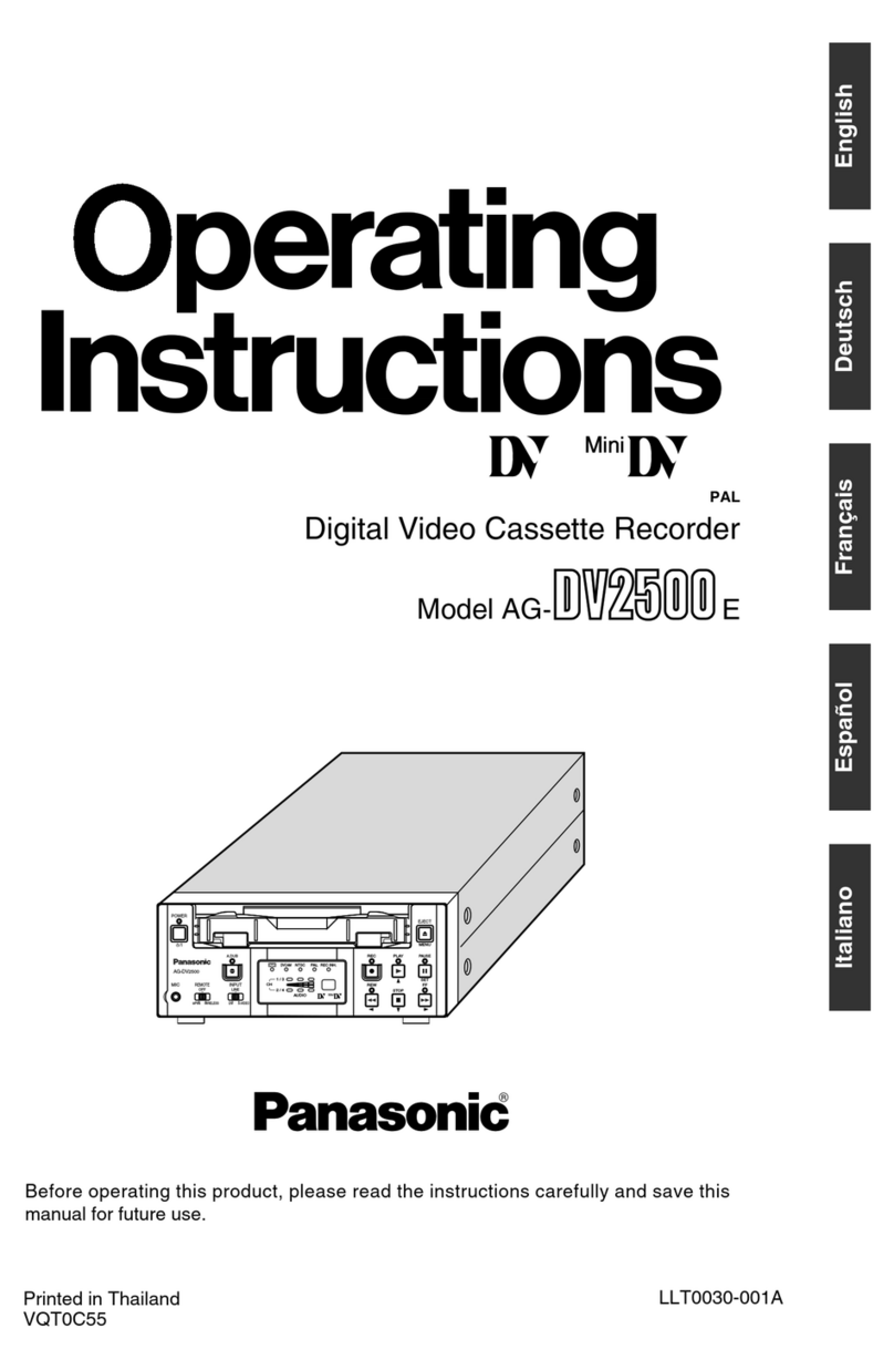 Panasonic VQT0C55 User manual Panasonic VQT0C55 User manual