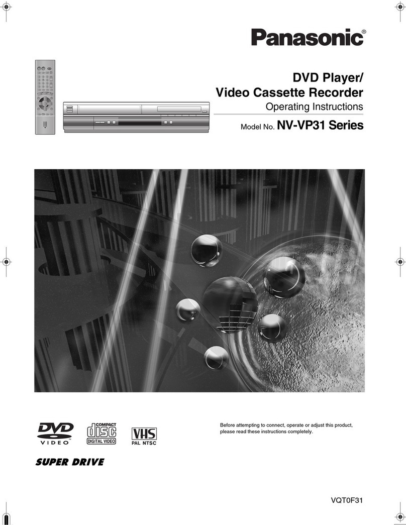Panasonic NV-VP31 operating instructions