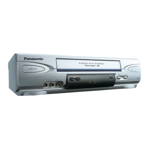 Panasonic Omnivision PV-V4523S User manual