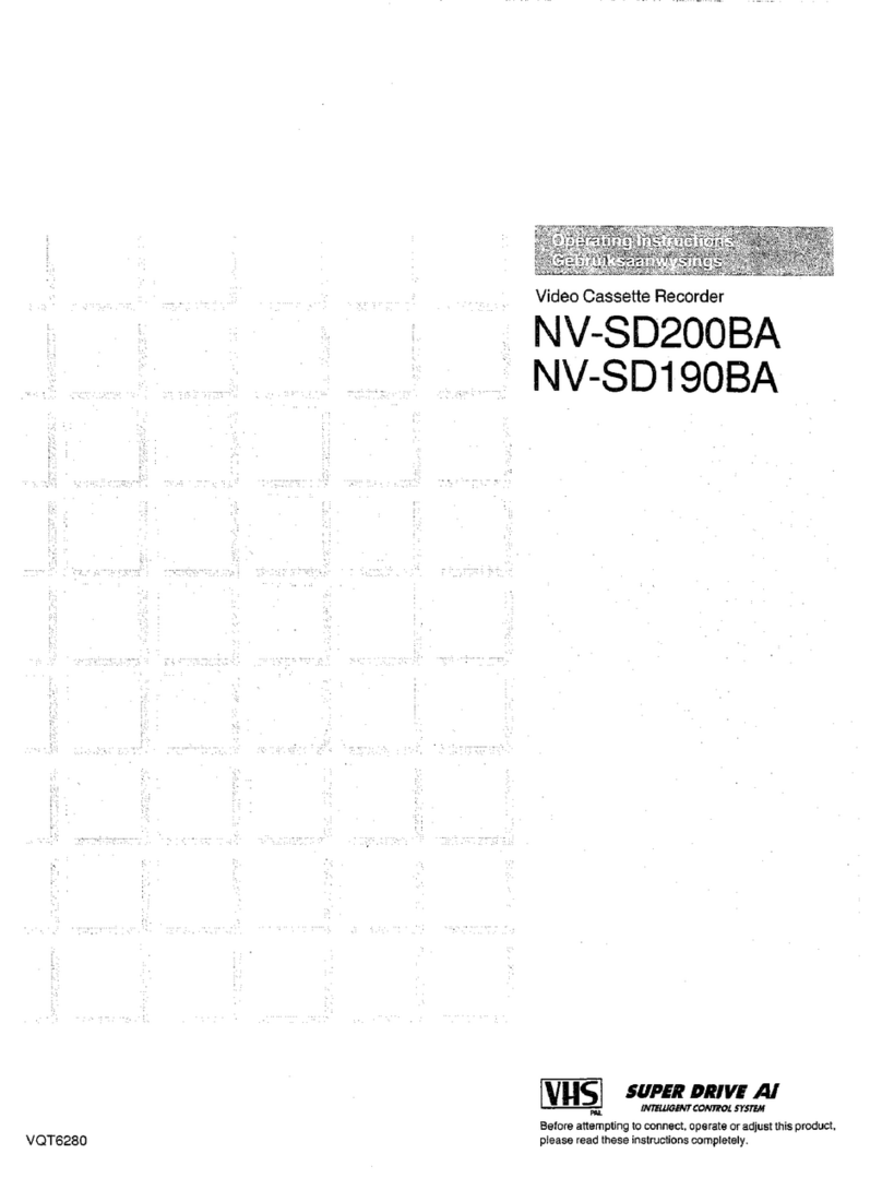 Panasonic NV-SD200BA User manual Panasonic NV-SD200BA User manual