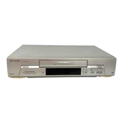 Panasonic NV-SJ200 Series User manual