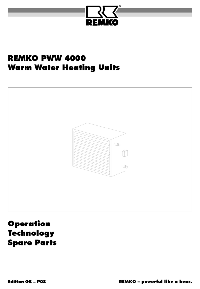 REMKO PWW 4000 User manual