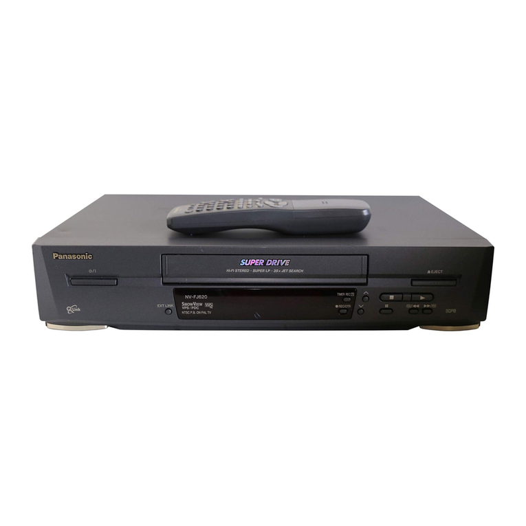 Panasonic NV-FJ620 User manual