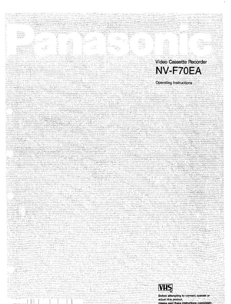 Panasonic NV-F70EA User manual