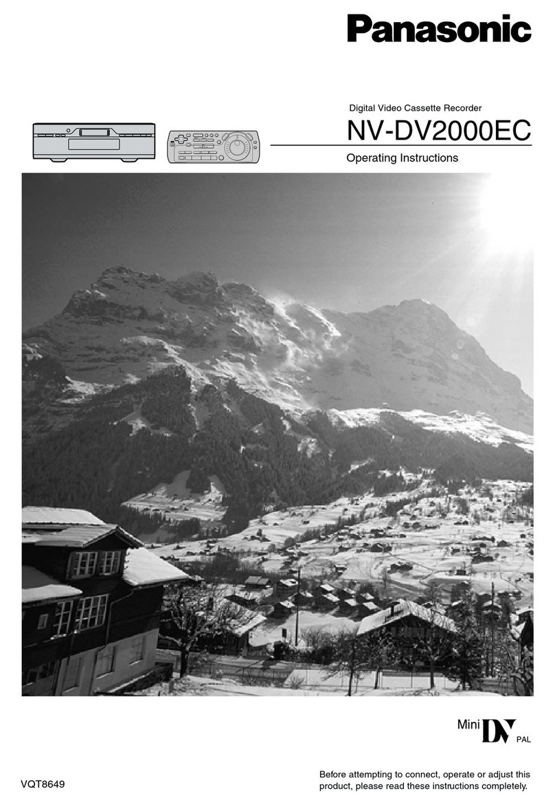 Panasonic NV-DV2000EC User manual