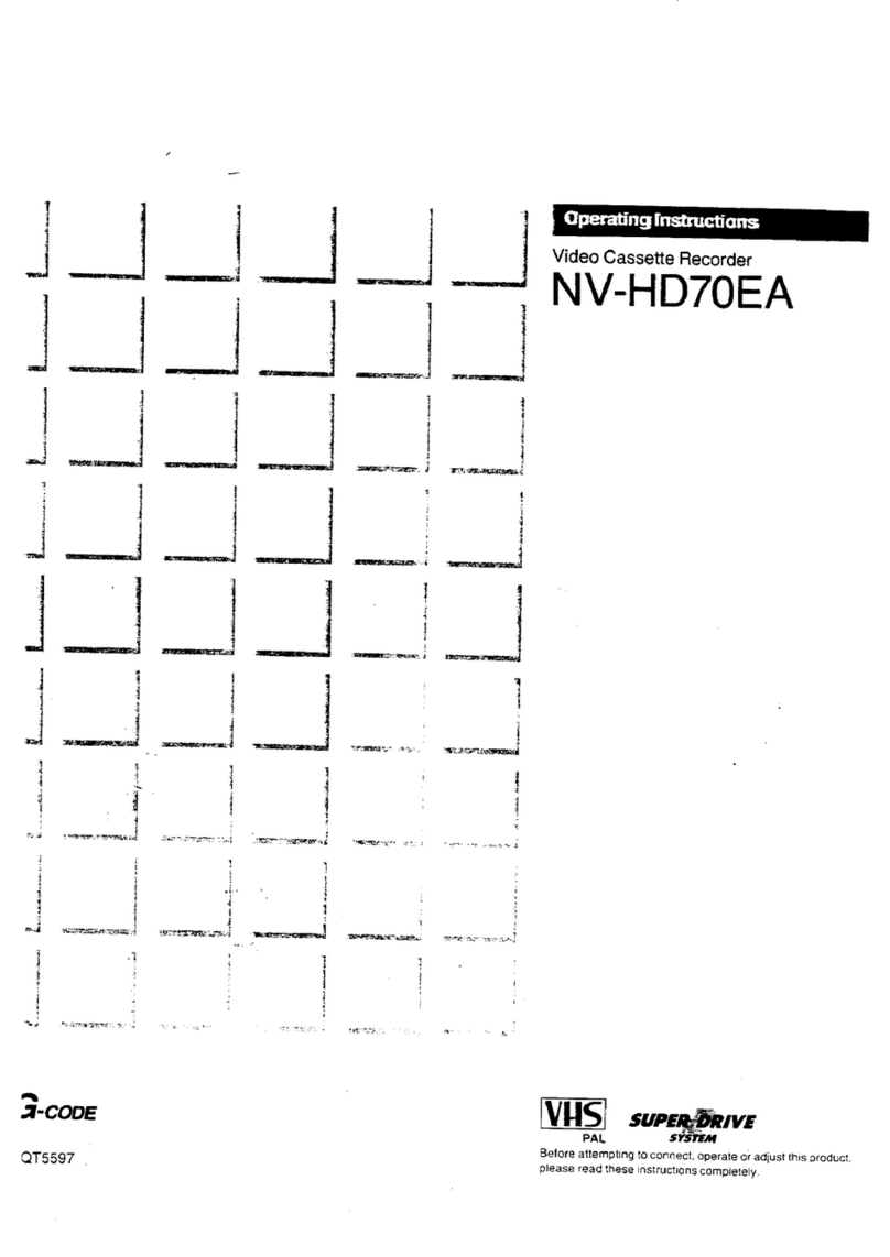 Panasonic NV-HD70EA User manual Panasonic NV-HD70EA User manual
