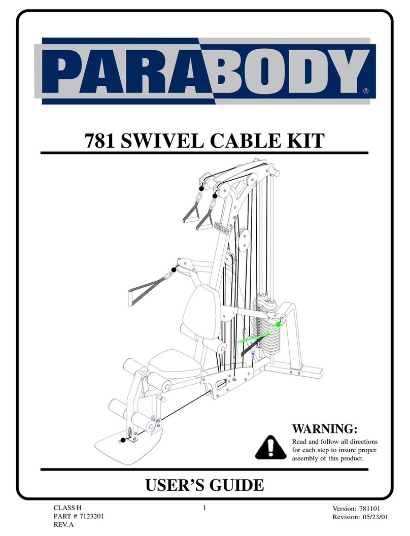ParaBody 781 User manual