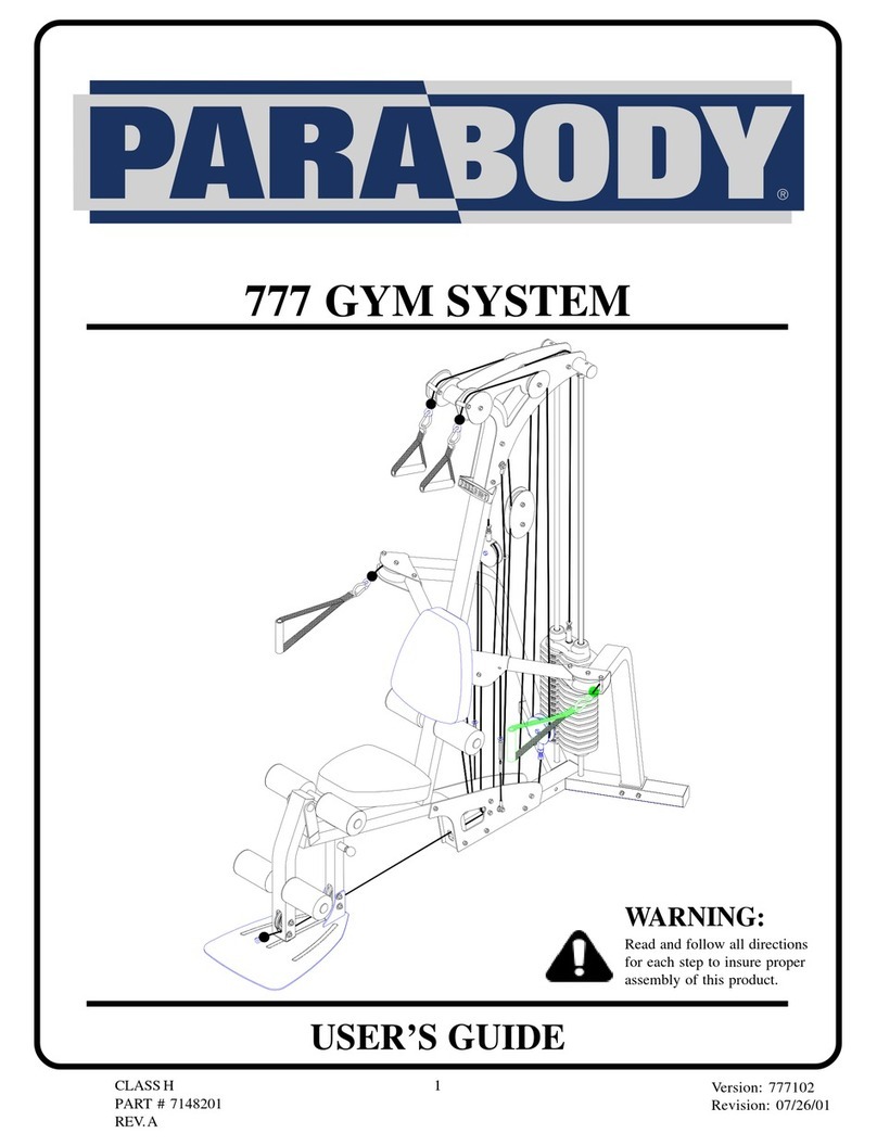 ParaBody 777 user guide