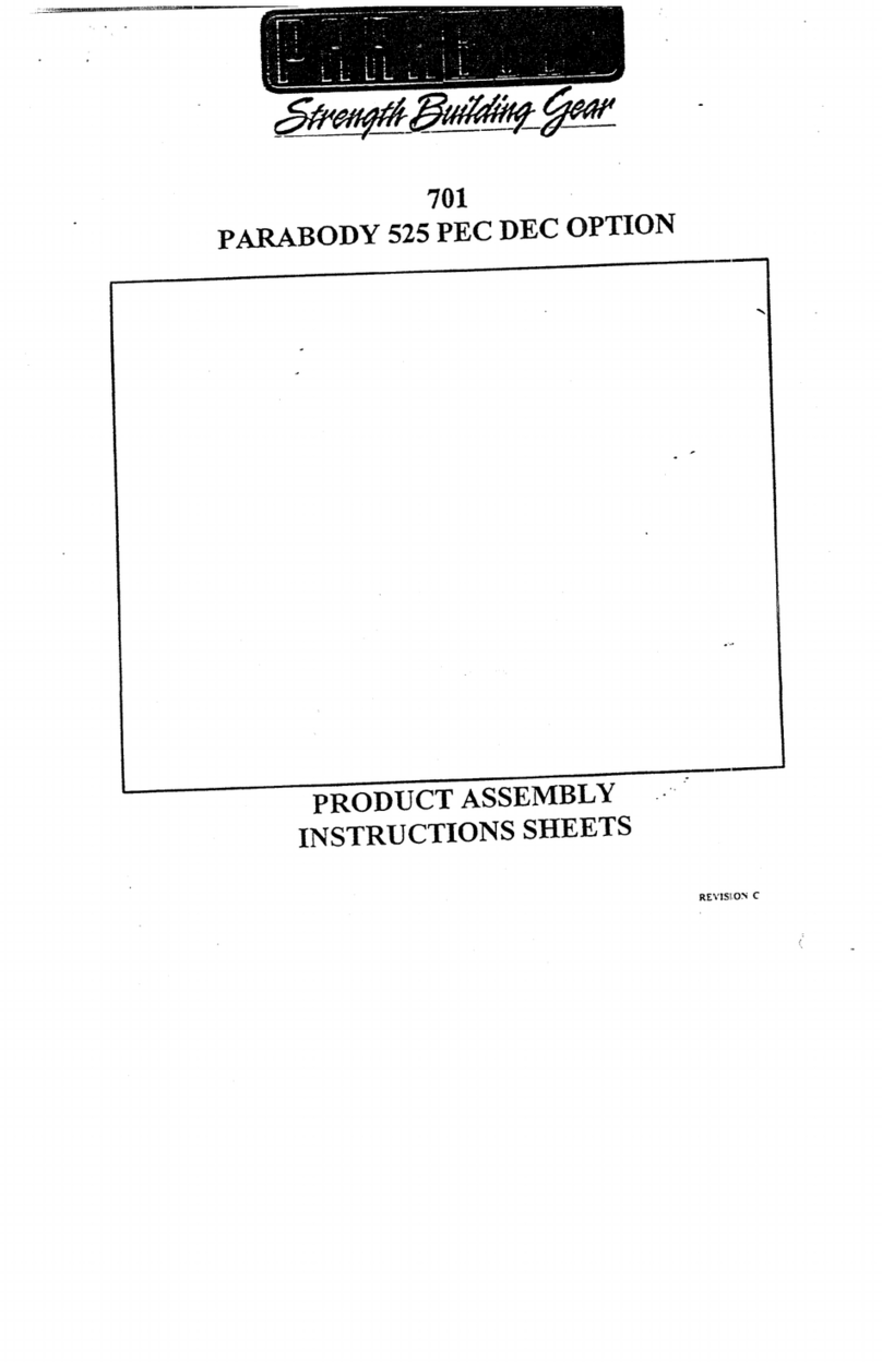 ParaBody 701 User manual