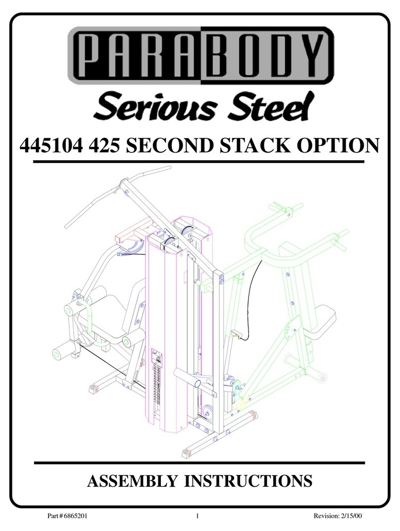 ParaBody 445104 Assembly instructions
