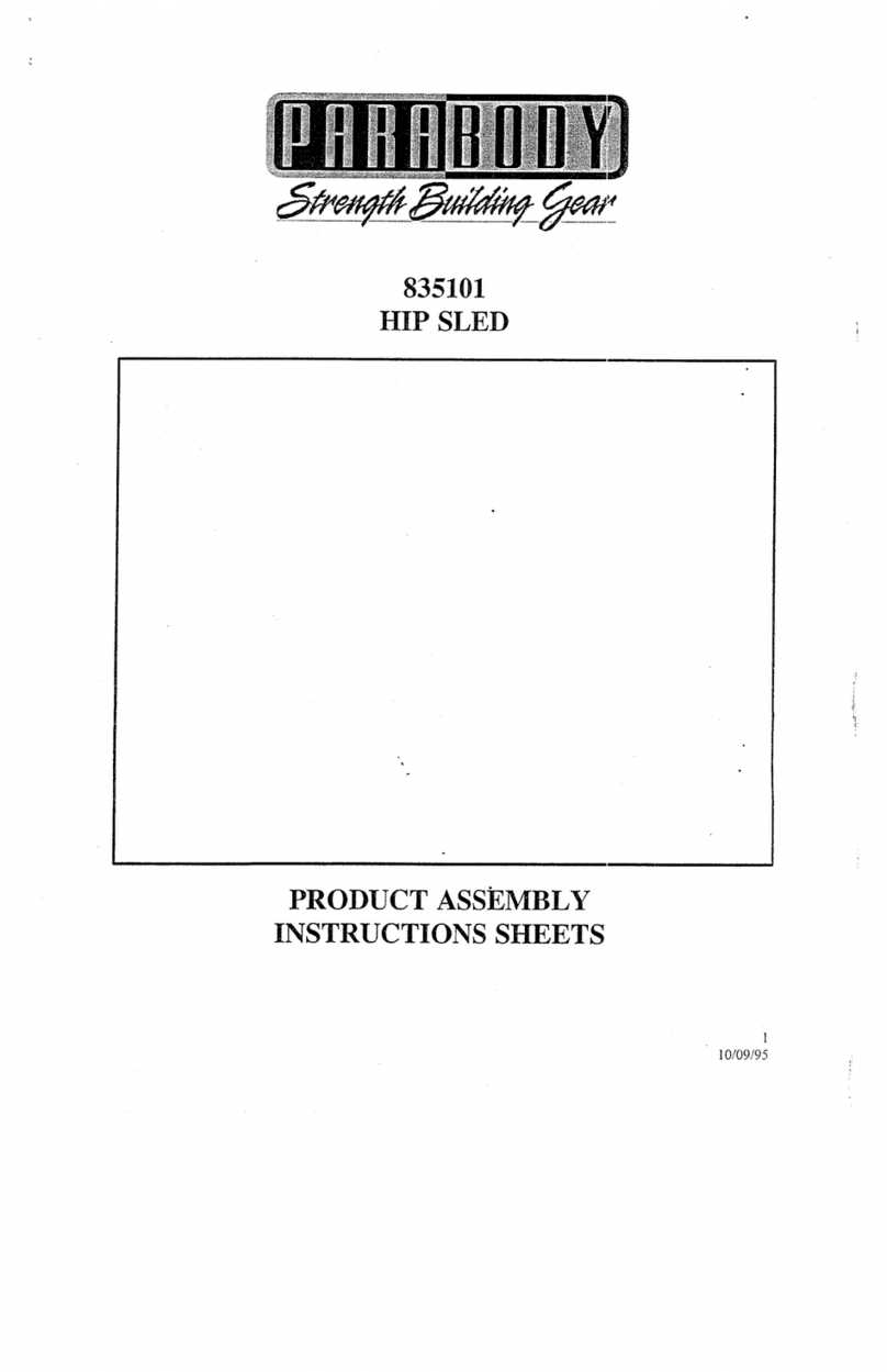ParaBody 835101 Mounting instructions