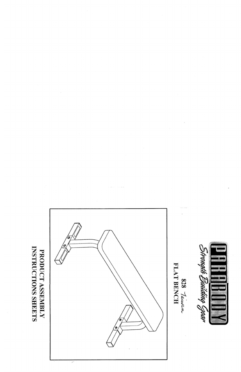 ParaBody 828 Assembly instructions