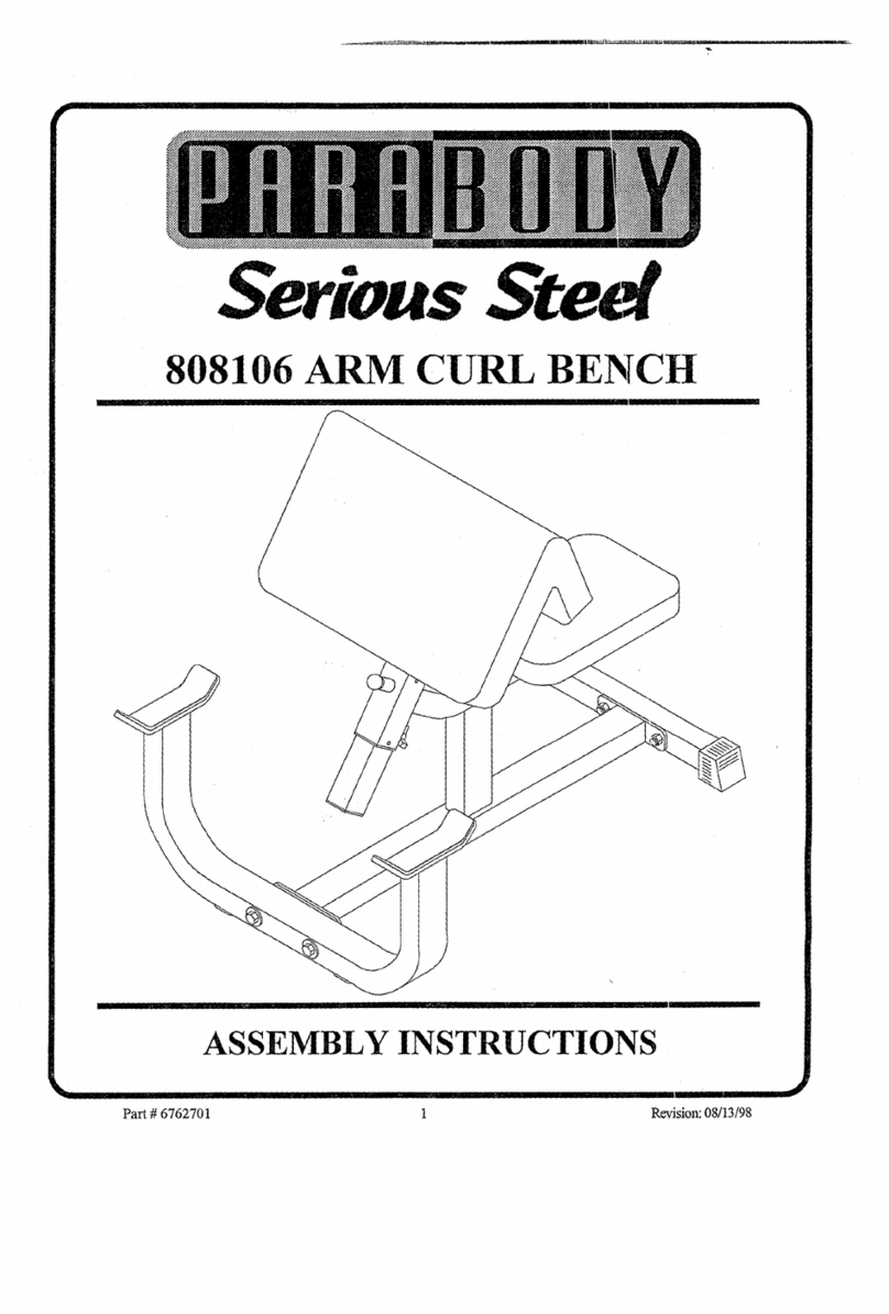 ParaBody 808106 Assembly instructions