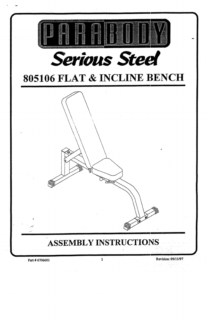 ParaBody 805106 Installation guide