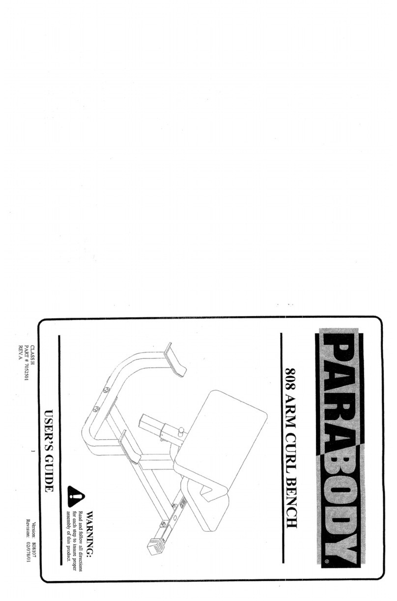 ParaBody 808 user guide