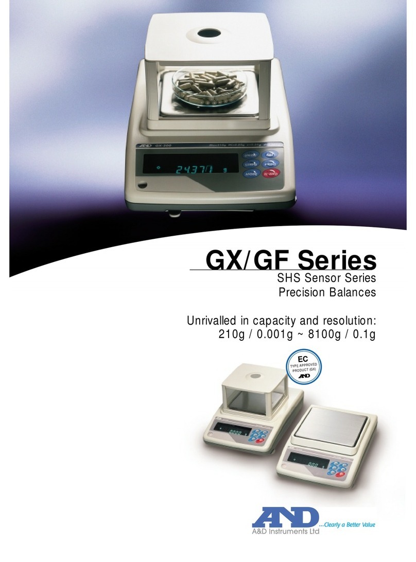 A&D GF Series Brochure & specs