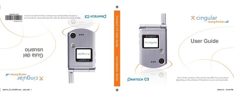 Pantech C3 User manual