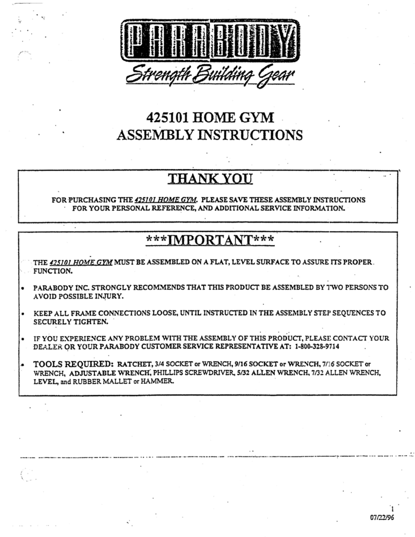 ParaBody 425101 User manual