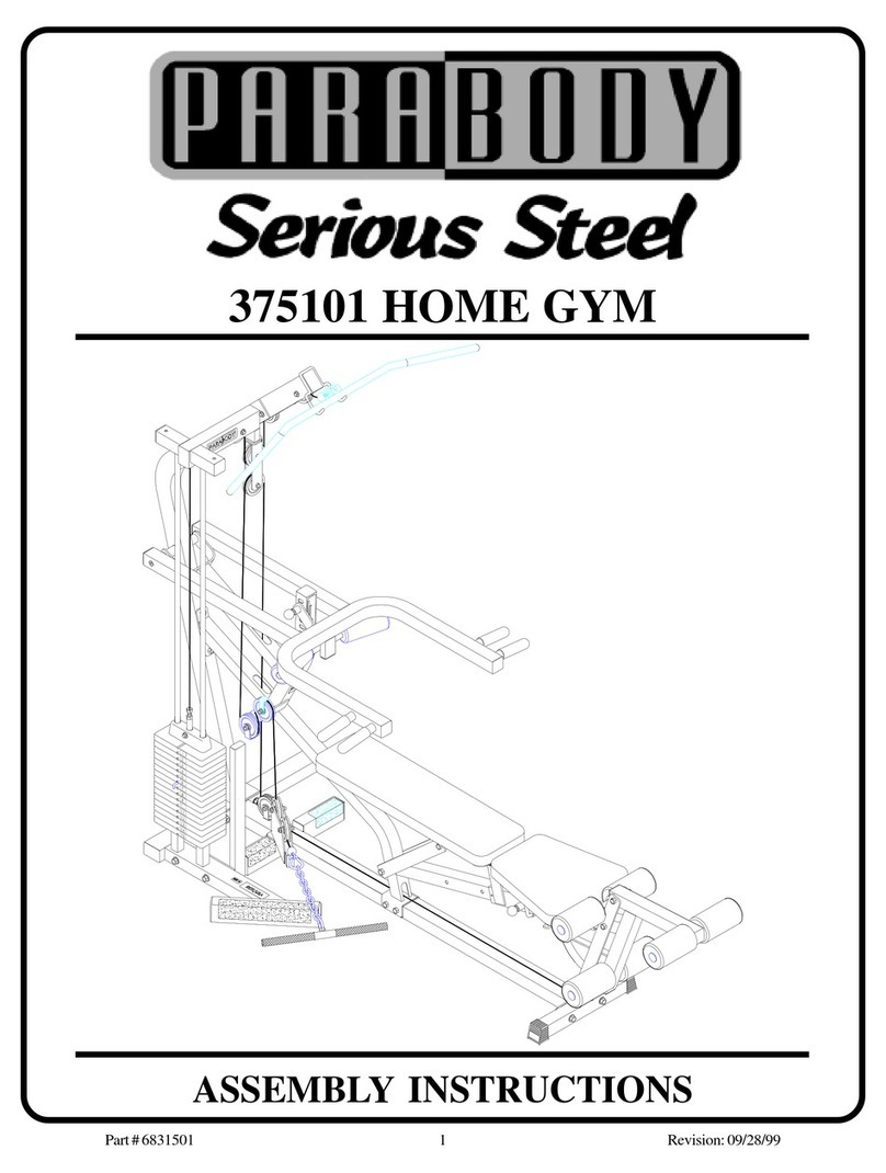 ParaBody 375101 Assembly instructions