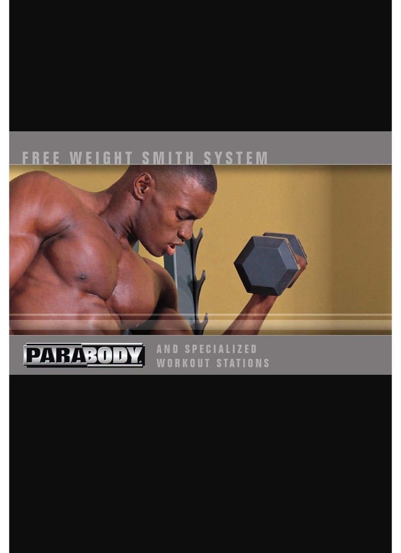 ParaBody Free Weight Systems User manual